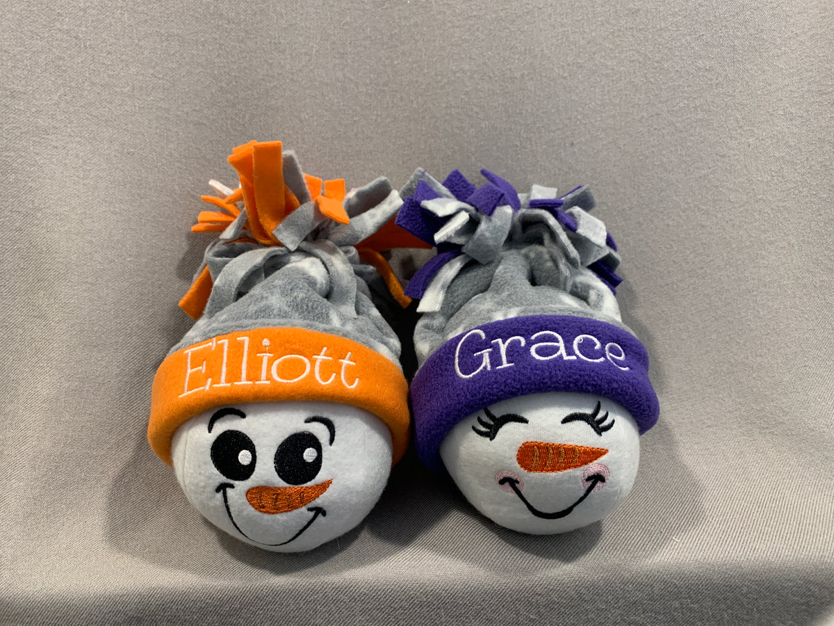 Indoor Snowballs with Removable Fleece Hats