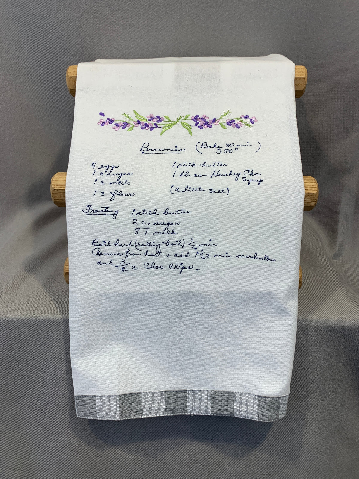 Your Family Recipe, Stitched Into a Keepsake 🤍