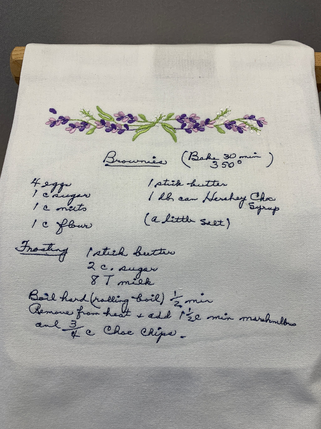 Your Family Recipe, Stitched Into a Keepsake 🤍