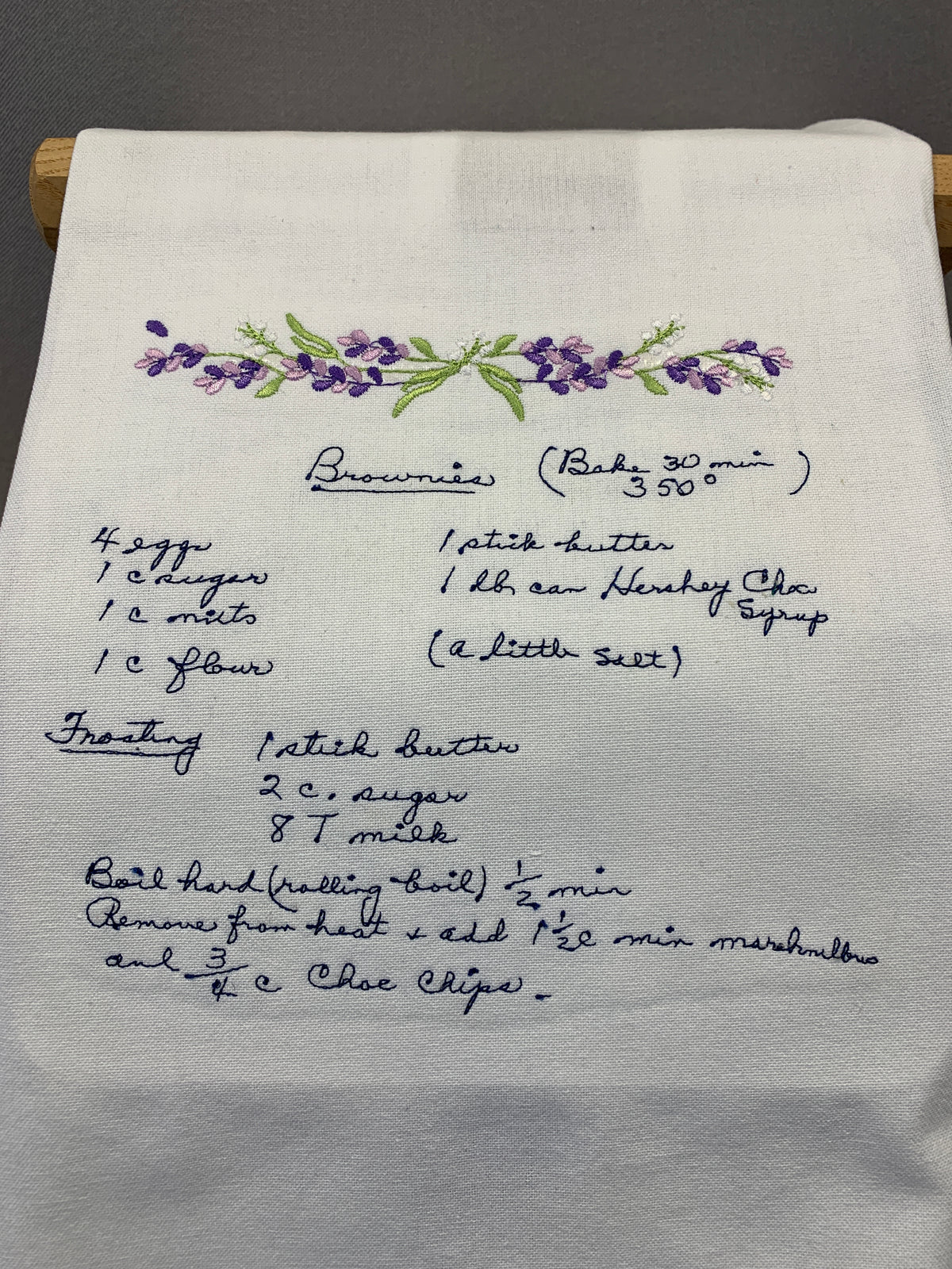 Your Family Recipe, Stitched Into a Keepsake 🤍