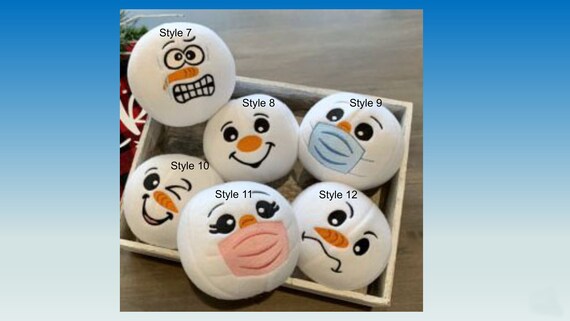 Indoor Snowballs with Removable Fleece Hats
